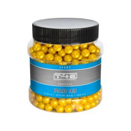 Bile galbene cu vopsea Umarex T4E Sport PAB 50, cal. .50, 1.26 g, 500 bucati