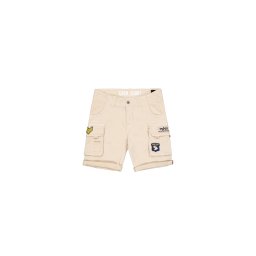 ALPHA INDUSTRIES Pantaloni cu buzunare negru / alb lână