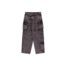 ALPHA INDUSTRIES Pantaloni eleganți negru denim