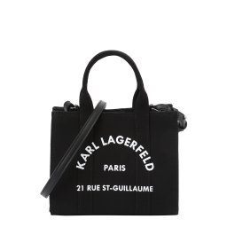 Karl Lagerfeld Poșete 'Rue St-Guillaume' negru / alb