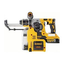 Dewalt DCH 275P2 CIOCAN ROTOPERCUTOR ULTRA PROFESIONAL CU 3 MODURI DE LUCRU SI ACUMULATOR XR LI-ION DE 18V galben/negru