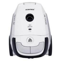 Aspirator ZENIT 90 ECO,900 W, Sac textil reutilizabil 2l, Eco type, Alb-Negru