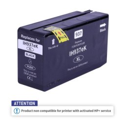 Cartus compatibil (2.5K) HP 937e EvoMore Black (4S6W9NE, HP937E) pentru Officejet Pro 9120e All in one 9122e 9125e 9132e 9135e 9110b 9117b 9120b 9130b OfficeJet 9720e Wide Format One 9730e