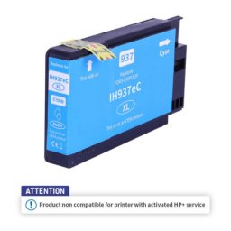 Cartus compatibil (1.65K) HP 937e EvoMore Cyan (4S6W6NE, HP937E) pentru Officejet Pro 9120e All in one 9122e 9125e 9132e 9135e 9110b 9117b 9120b 9130b OfficeJet 9720e Wide Format One 9730e