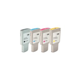 Pachet de cartuse compatibile HP 728 Matte Black (F9J68A, HP728) pentru Designjet T730 T830