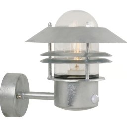 Aplică de exterior cu senzor Nordlux BLOKHUS 1xE27/60W/230V IP54