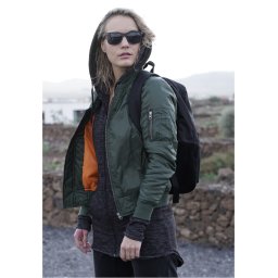 Jachetă bomber de bază pentru femei măsline