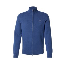 GANT Geacă tricotată albastru gențiană