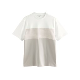 Next Tricou gri / grej / alb