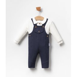 Set 2 Piese Colin - Salopeta bleumarin Bluza Polo