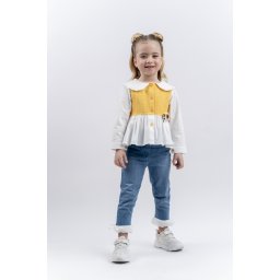 Set 2 piese Karina- Camasa si Pantalon Blug