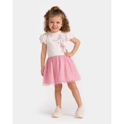 Rochita de Fetite cu Buchet floral si Fusta din Tull - Blossom
