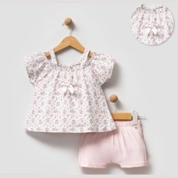 Set 2 Piese de Vara Fetite - My Wish, 100% Bumbac