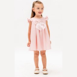 Rochita Eleganta Roz Bebe Fetite cu Funda E i Perlute , Alisson