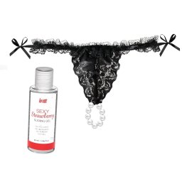 Set Intt Black Brazilian Panty