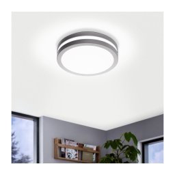 Eglo 33572 - Corp de iluminat LED reglabil pentru baie LOCANA-C, 14W/230V, IP44, argintiu