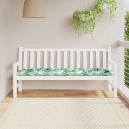 Perna banca de gradina model frunze, 180x50x7 cm, textil oxford GartenMobel Dekor