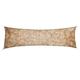 Plasa de camuflaj cu geanta de depozitare, nisipiu, 519x142 cm GartenMobel Dekor