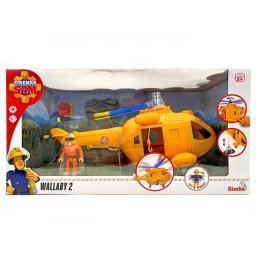 Pompierul Sam Elicpoterul Wallaby Ii Cu Figurina Tom