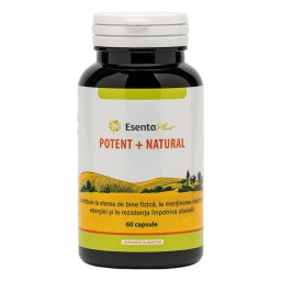 Potent +Natural 60 capsule Esenta Plant