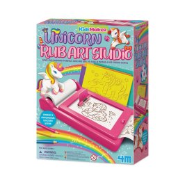 Studio creativ, imprimare prin transfer - unicorni