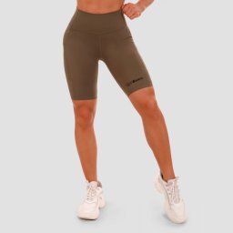 GymBeam Pantaloni scurți pentru femei Biker Olive L