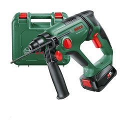 Bosch - UniversalHammer 18V-16 - Rotopercutor SDS-Plus cu 1 acumulator si incarcator, Li-Ion, 18 V, 2.5 Ah, 1.7 J, valiza plastic