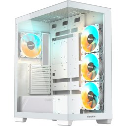 Carcasa C500 PANORAMIC STEALTH ICE, Mid-Tower, ATX, Alb