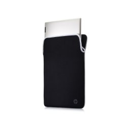 Husa Reversible Protective Sleeve pentru laptop de 15.6" Negru-Alb