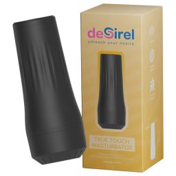 Desirel True Touch - mângâiere naturală cu vibrații (natur-negru)