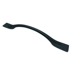 Maner metalic pentru mobilier, model Tara, distanta dintre gauri = 128 192 mm, finisaj negru mat (Distanta dintre gauri: 192 mm)