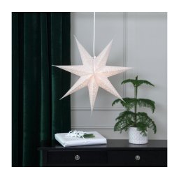 Decorațiune de Crăciun BLINKA albă stea Eglo 410727