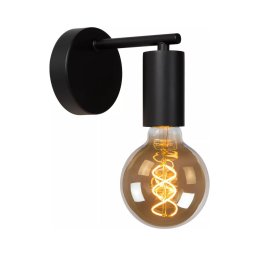 Lampă de perete Lucide 21221/01/30 LEANNE 1xE27/40W/230V negru