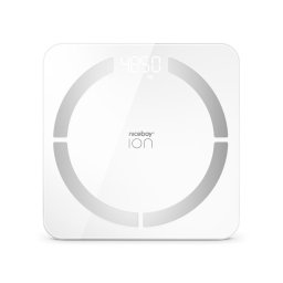 Cântar corporal digital inteligent Niceboy ION SmartScale 3xAAA alb