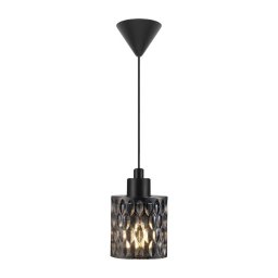 Lustră pe cablu Nordlux HOLLYWOOD 1xE27/60W/230V fumuriu