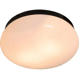 Plafonieră pentru baie Nordlux FOAM 2xE27/55W/230V IP44 negru