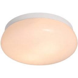 Plafonieră pentru baie Nordlux FOAM 2xE27/55W/230V IP44 alb