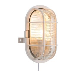 Aplică de exterior Nordlux SKOTLAMPE 1xE27/60W/230V IP44 alb