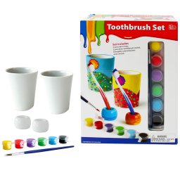 Set de colorat accesorii DIY pentru spalarea dintilor