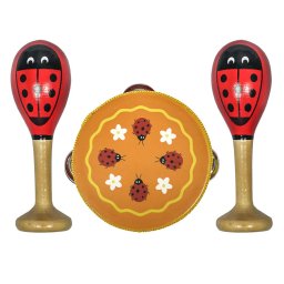Set de instrumente muzicale cu buburuza