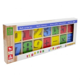 Numere din lemn - invatam operatiile matematice