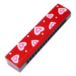 Muzicuta rosie cu inimioare