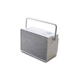 Sistem muzical portabil Pure Evoke Play pentru interior si exterior (radio DAB+/FM, radio pe internet, podcasturi, Spotify Connect, Bluetooth, afisaj color pliabil) Alb bumbac