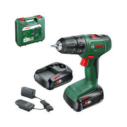 Masina de gaurit/insurubat cu acumulator Bosch EasyDrill 18V-40 06039D8005, 40 Nm, mandrina rapida 13 mm, 1630 rpm, cu 2 acumulatori, incarcator si valiza