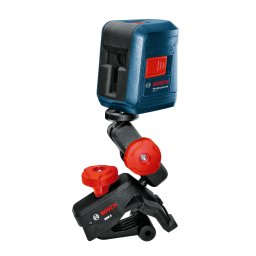 Nivela laser Bosch GLL 2-10, cu linii, 10 m, +/-0.3 mm/m, 2 linii laser, fascicul rosu, geanta textila