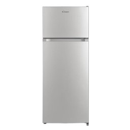 Frigider cu doua usi Candy CDG1S514ES, 211 L, H 143 cm, Clasa E, Argintiu