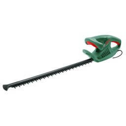 Foarfeca electrica pentru tuns gard viu Bosch EasyHedgeCut 5, putere 450 W, 55 cm lungime cutit, 16 mm distanta intre dinti, 3400 curse/min, capac acoperire cutit