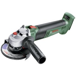 Polizor unghiular pe acumulator Bosch UniversalGrind 06033E5001, 18 V, 125 mm diametru disc, 12.000 RPM, fara acumulator/incarcator, Verde