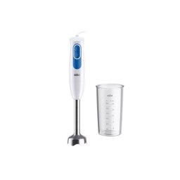 Blender de mana Braun MultiQuick 2 MQ20001MWH, 600 W, 2 viteze, 0.6 l, Alb