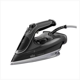 Fier de calcat FreeStyle 5 SI5188BK, 2800W, jet de abur 220g/min, abur variabil 0-50 g/min, talpa EloxalPlus, rezervor 330 ml, tehnologie iCare, tehnologie FreeGlide, oprire automata, sistem antipicurare, negru